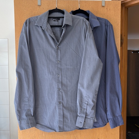 Bar III Men's Slim Fit Stretch Dress Shirts-Bundle of 2-M (15/34-35) - Picture 1 of 8